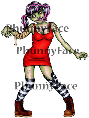 Zombie girl