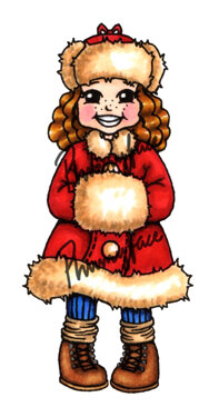 Vinter flicka